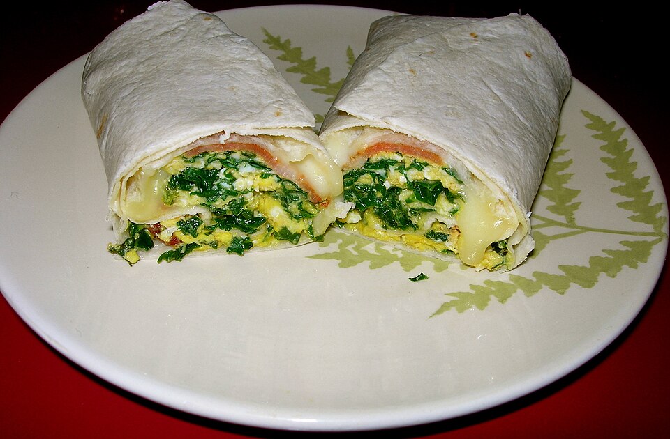 Photo: Breakfast burrito