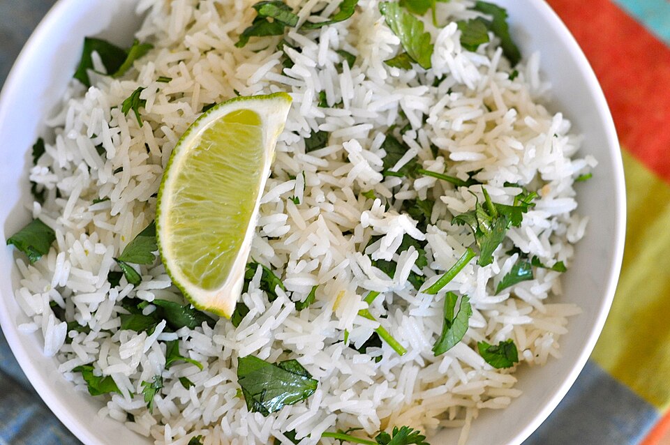 Photo: Cilantro rice