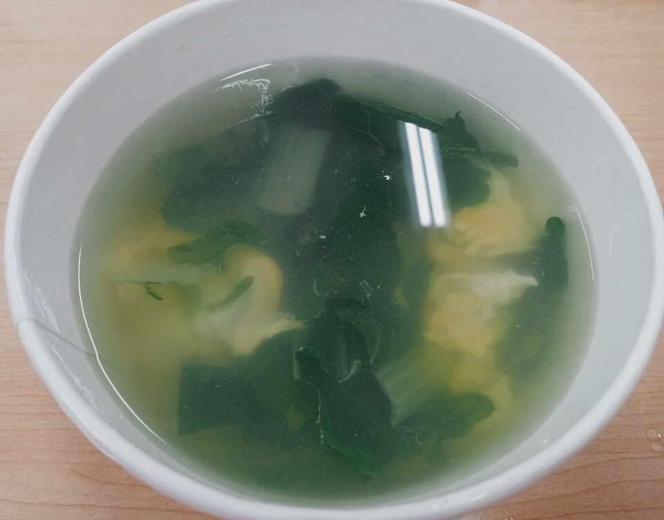 Photo: Egg drop soup