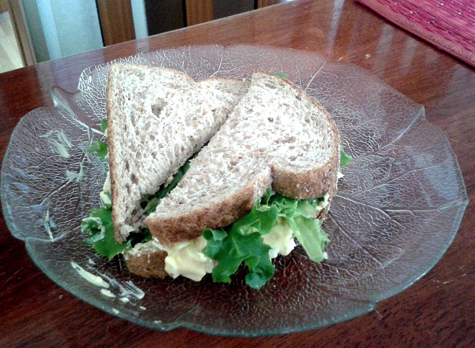 Photo: Egg salad sandwich
