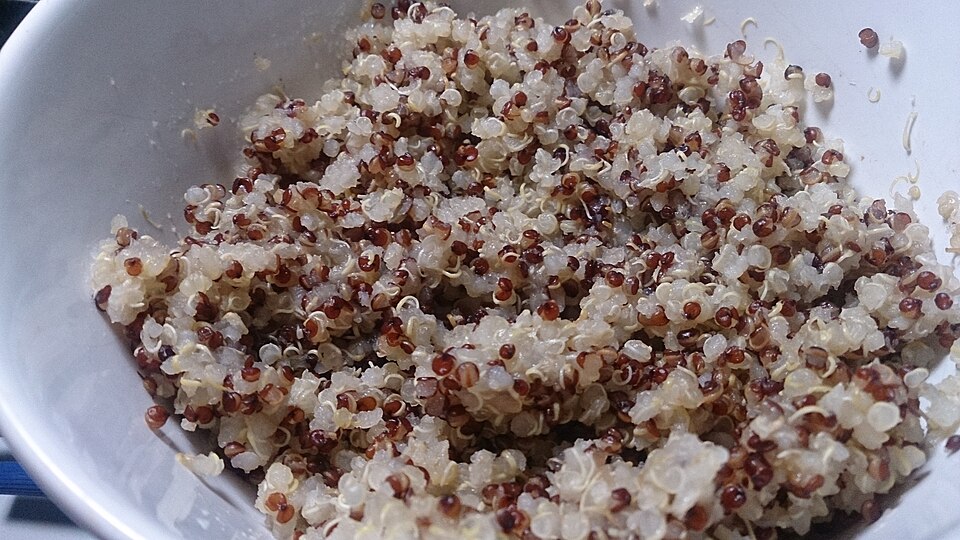 Photo: Cooked quinoa