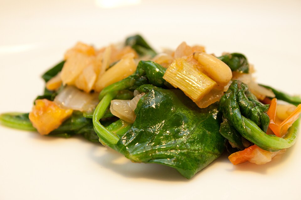Photo: Sautéed spinach