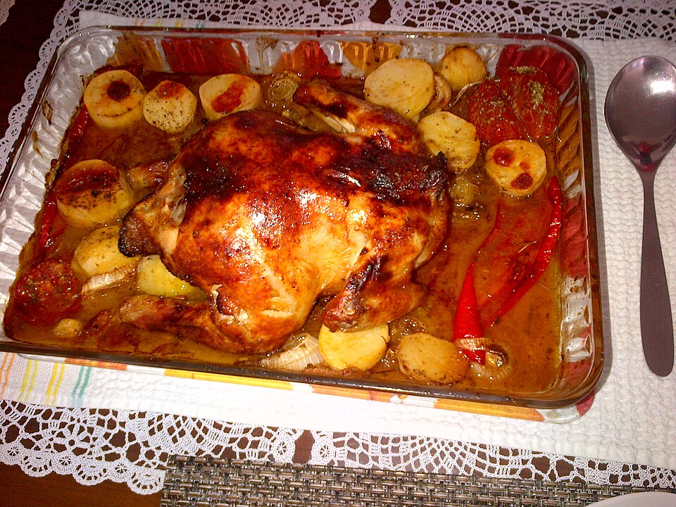Photo: Honey garlic chicken
