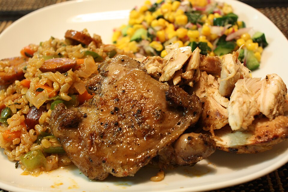 Photo: Jerk chicken