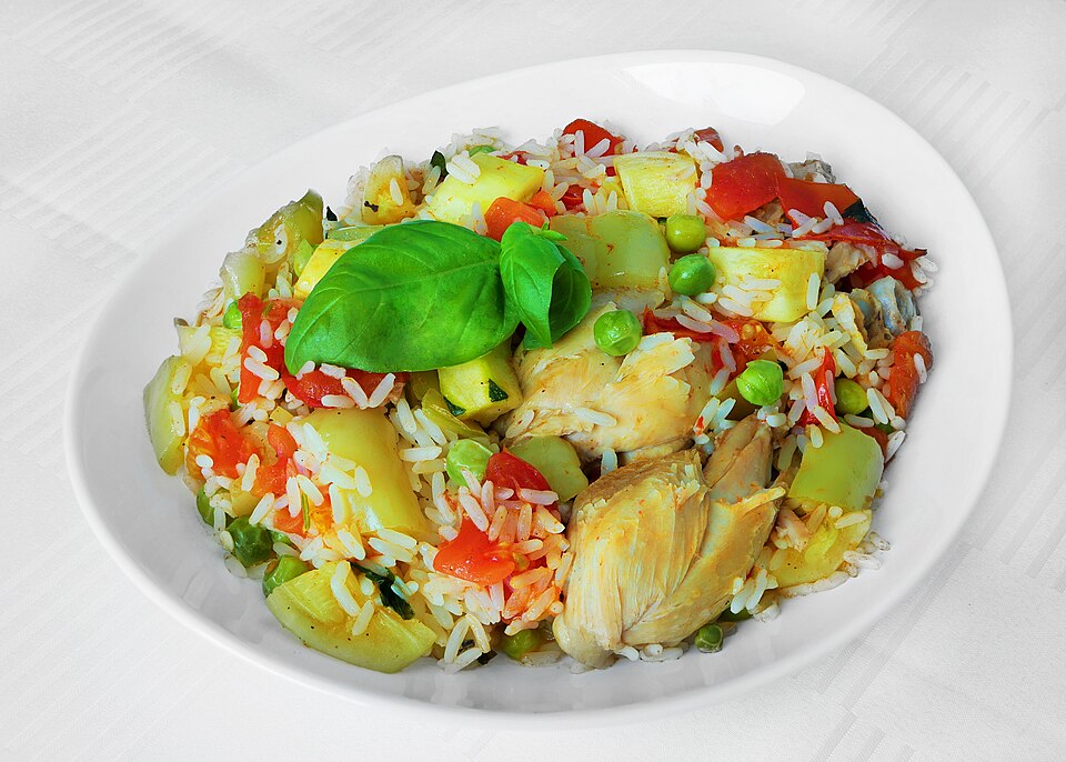 Photo: Chicken and rice