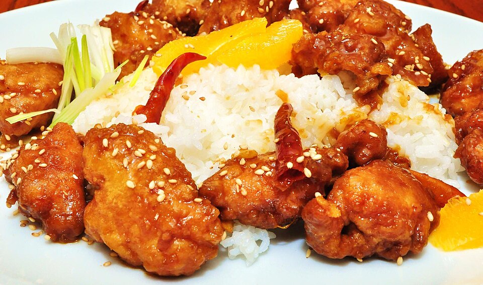 Photo: Orange chicken