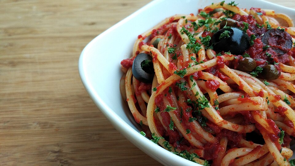 Photo: Pasta Puttanesca