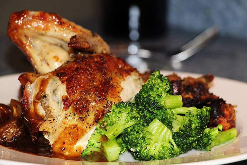 Photo: Roasted broccoli