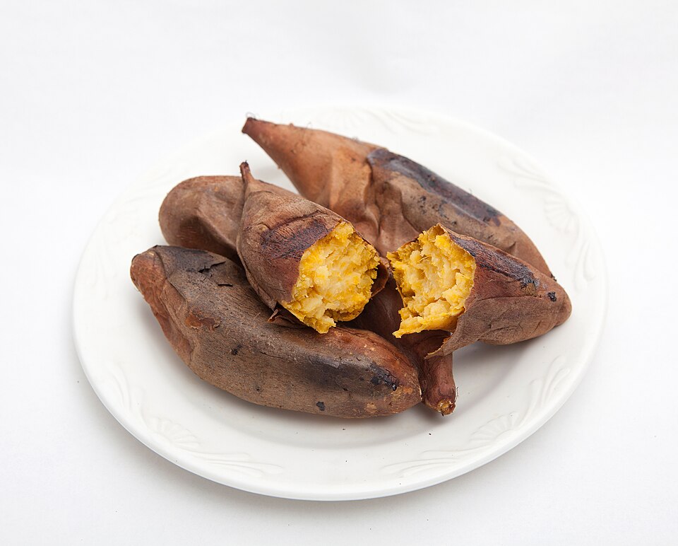 Photo: Roasted sweet potatoes