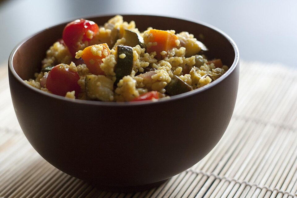 Photo: Couscous vegetables