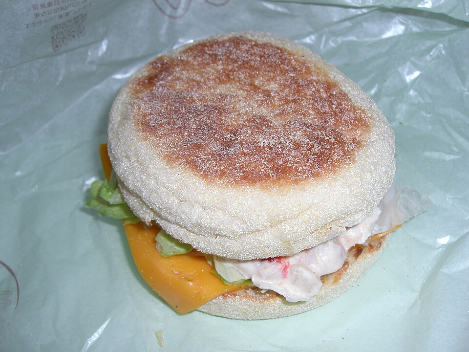 Photo: Breakfast sandwich English muffin