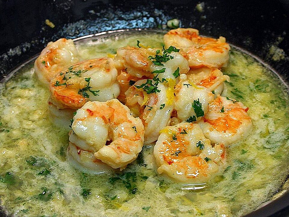 Photo: Shrimp scampi
