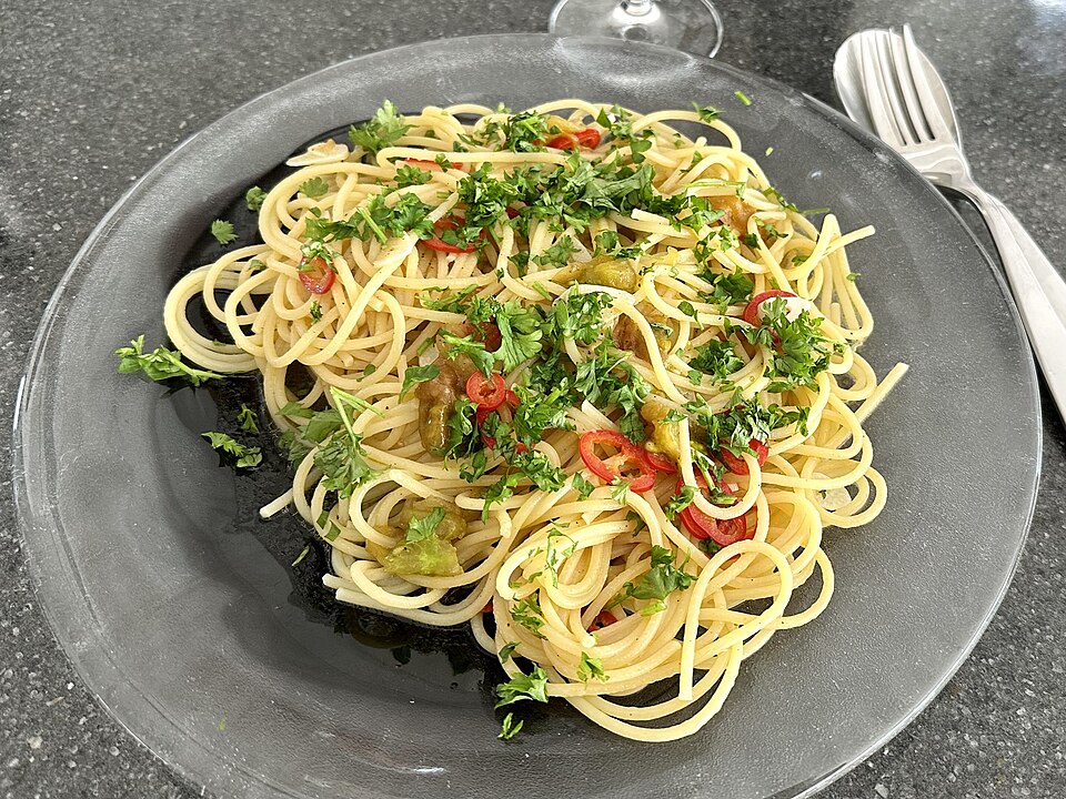 Photo: Spaghetti aglio e olio