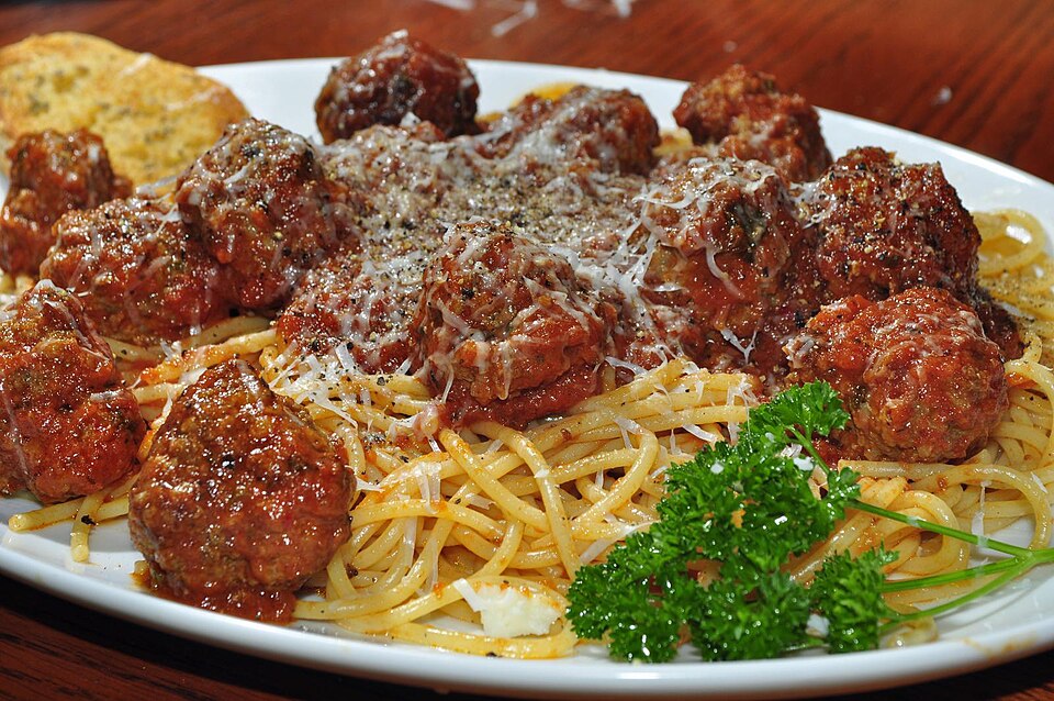 Photo: Spaghetti and Meatballs