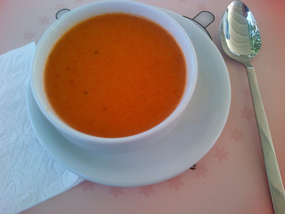 Photo: Tomato soup