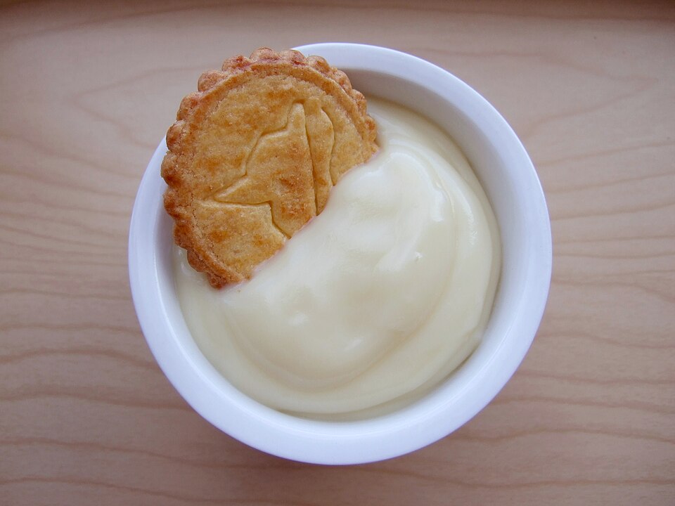 Photo: Vanilla pudding