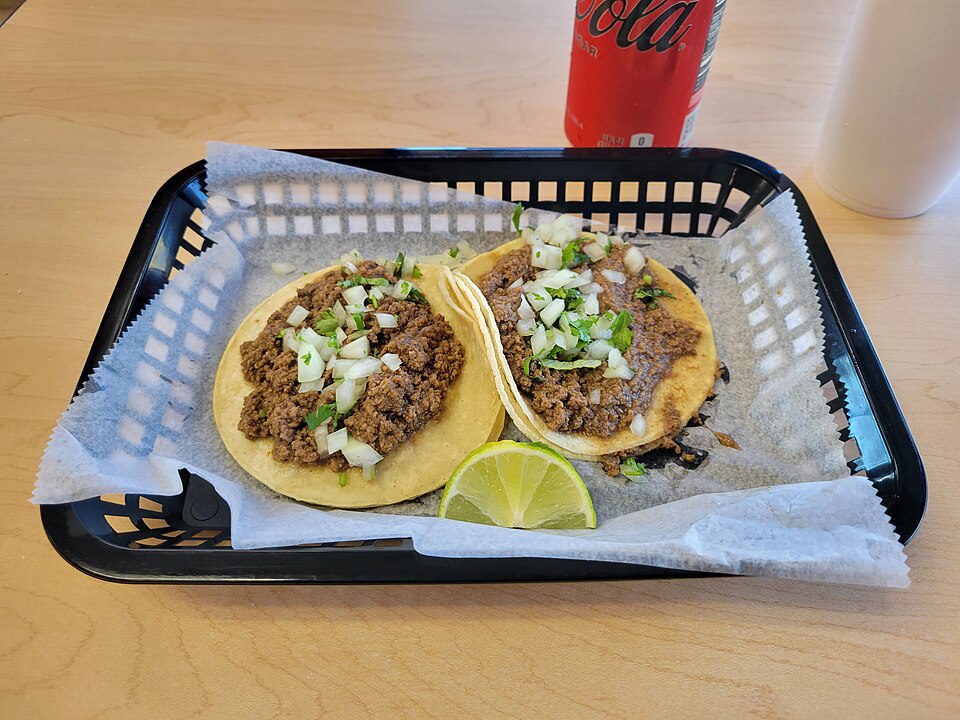 Photo: Ground beef tacos